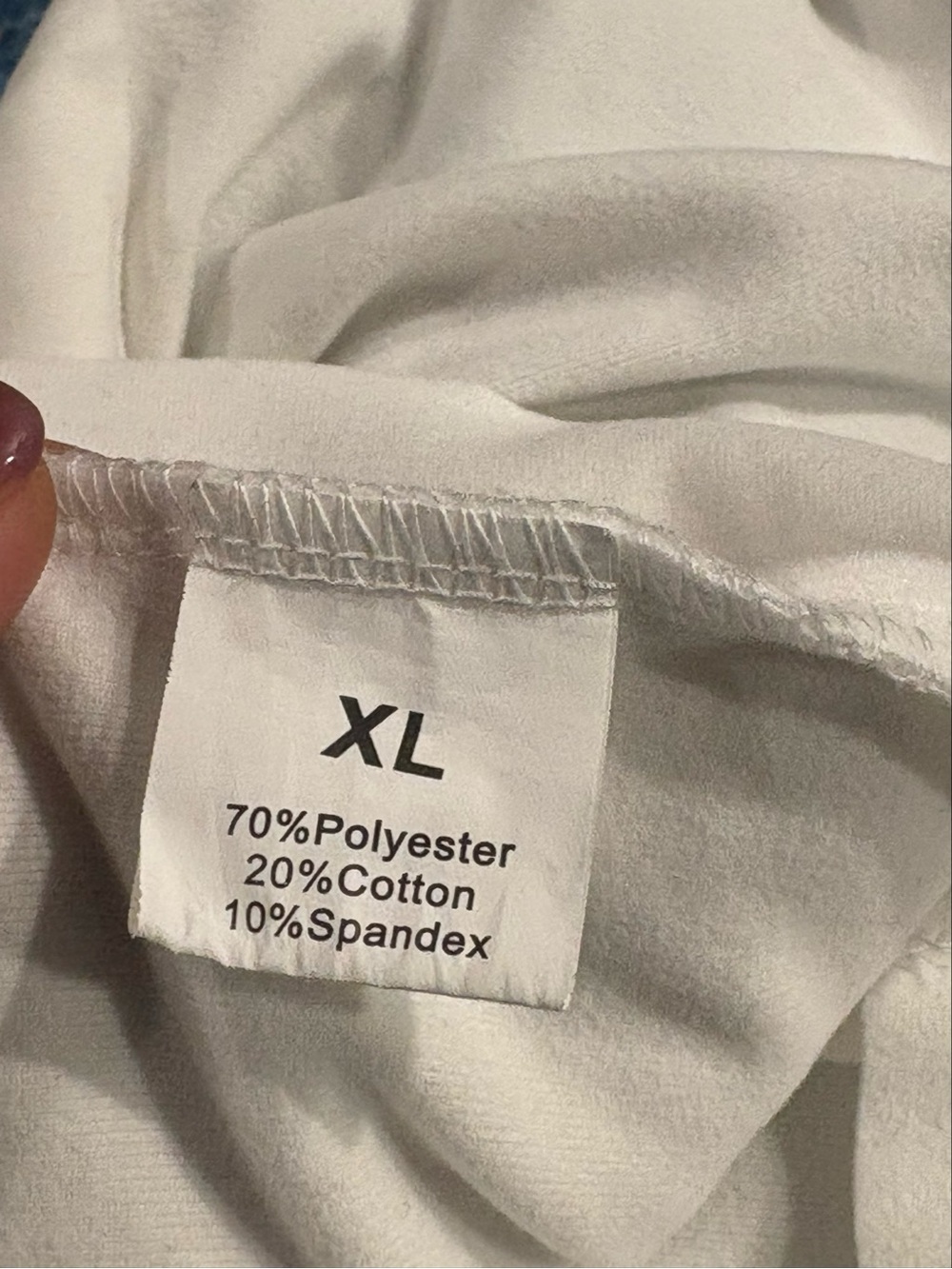 Amazon White Square-Neck Ribbed Tank Top - Picture 3 of 4